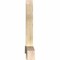Ekena Millwork Bellingham Rough Sawn Timber Gable Bracket, Douglas Fir, 84"W x 49"H x 6"D x 6"F, 14/12 Pitch GBW084X49X0606BEL00RDF - alternate 5